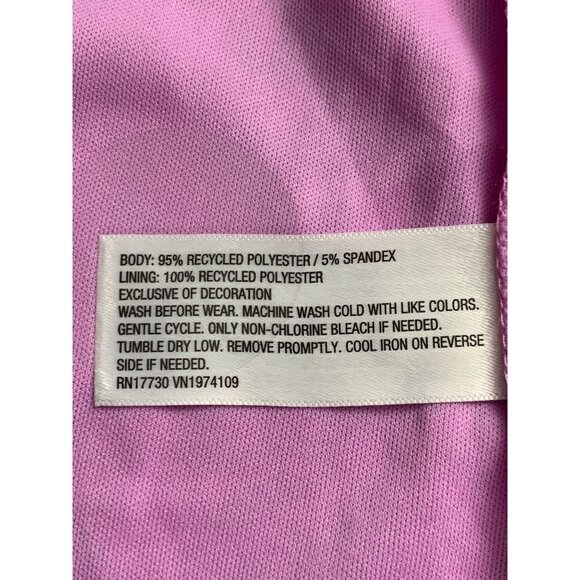 Art Class Junior Purple Floral Print Mini Skirt With Elastic Waistband Medium - Picture 8 of 10